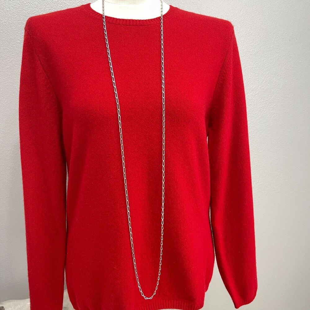 Monet Fashion Silver-tone Long Chain Necklace